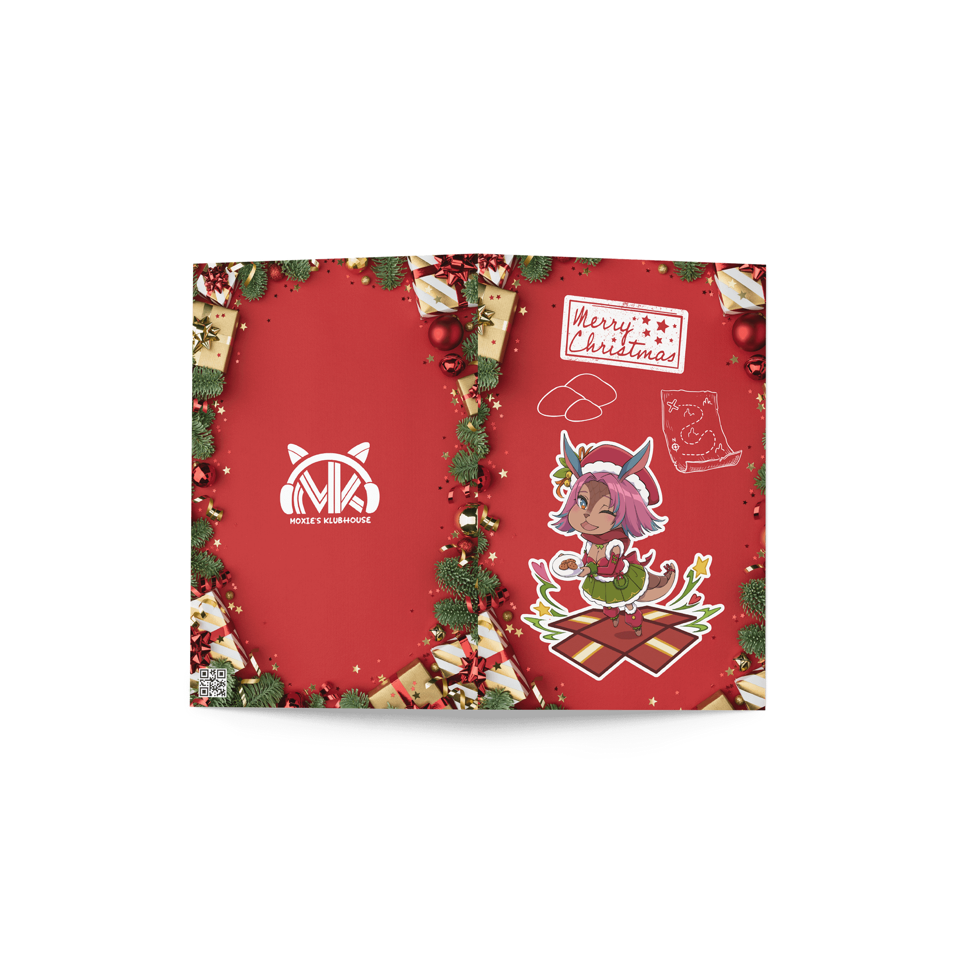 Open Present Skadi Christmas Card 2025 product image (4)