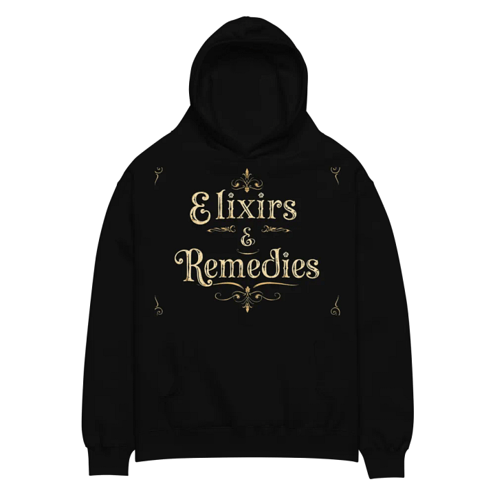 Vintage Elixirs & Remedies Ornate Hoodie product image (2)