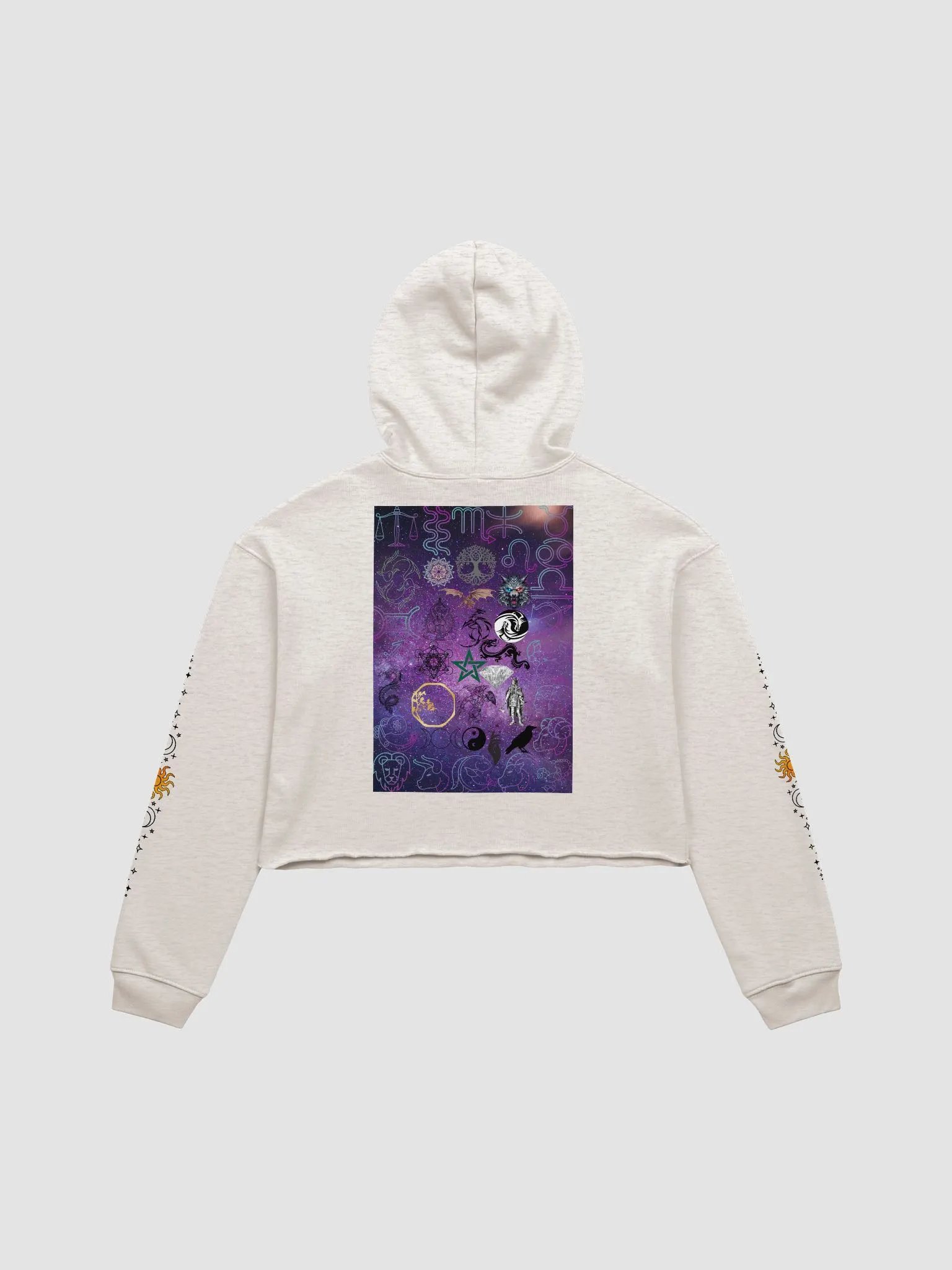 Mystical Cosmos Crop Hoodie product image (6)