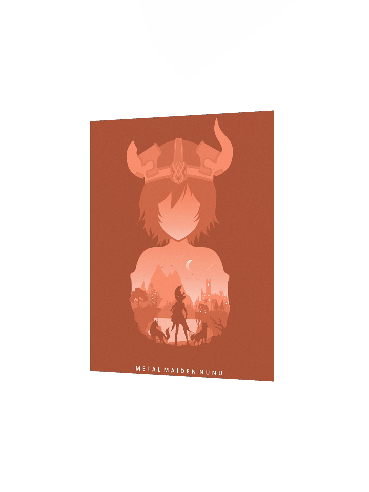 Nunu Minimalist Splash Art Poster product image (2)