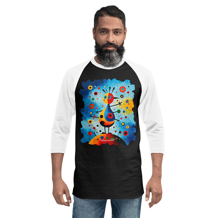 Tultex Fine Jersey Raglan Tee product image (1)