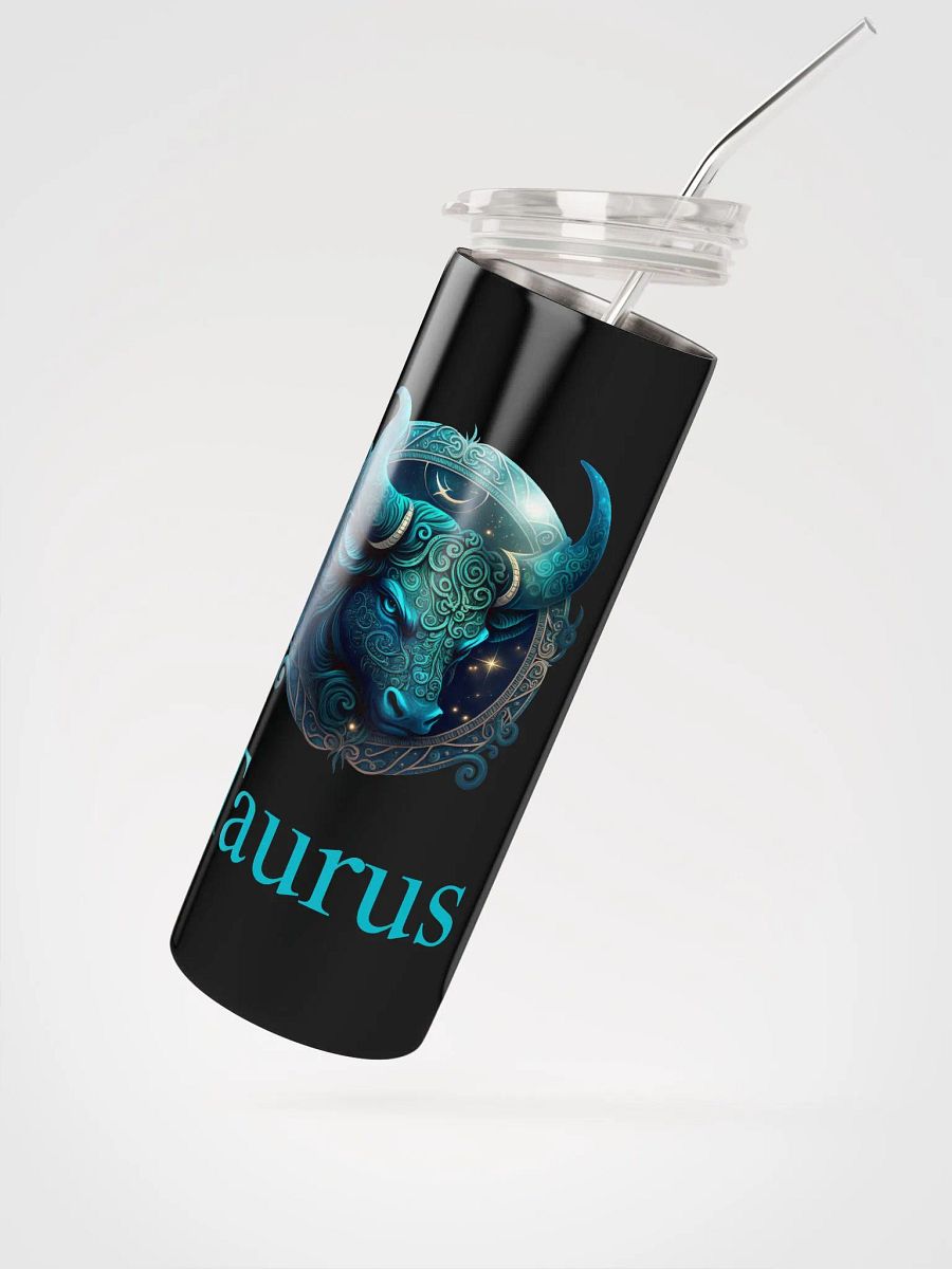 Illuminate Your Drinkware Collection with Vibrant Blue Taurus Steel Tumbler product image (2)