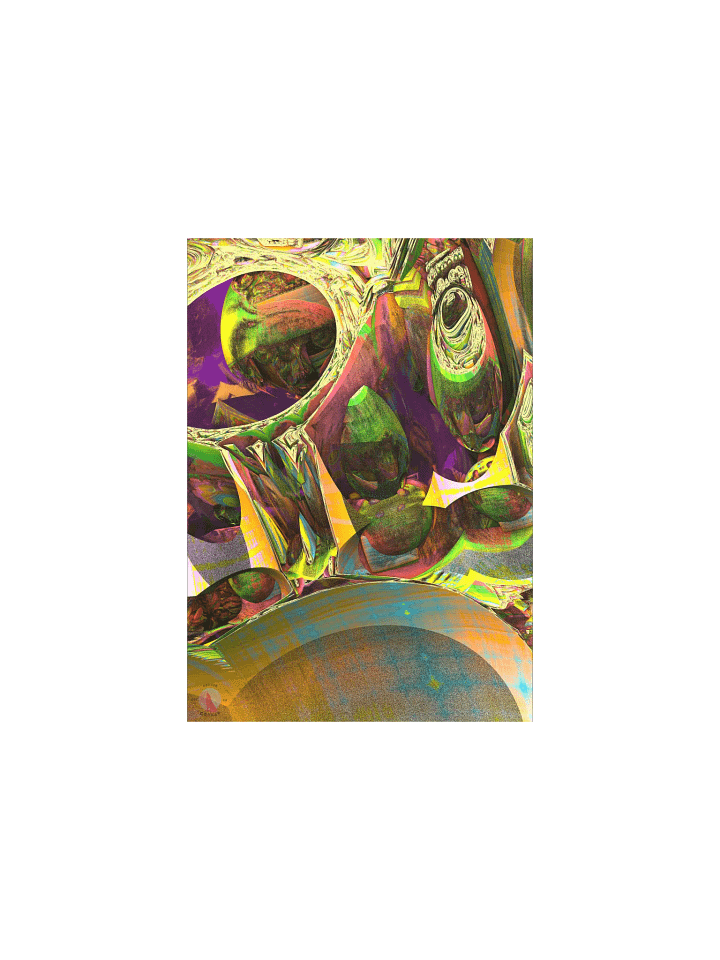 Neon Bubbles Poster product image (1)