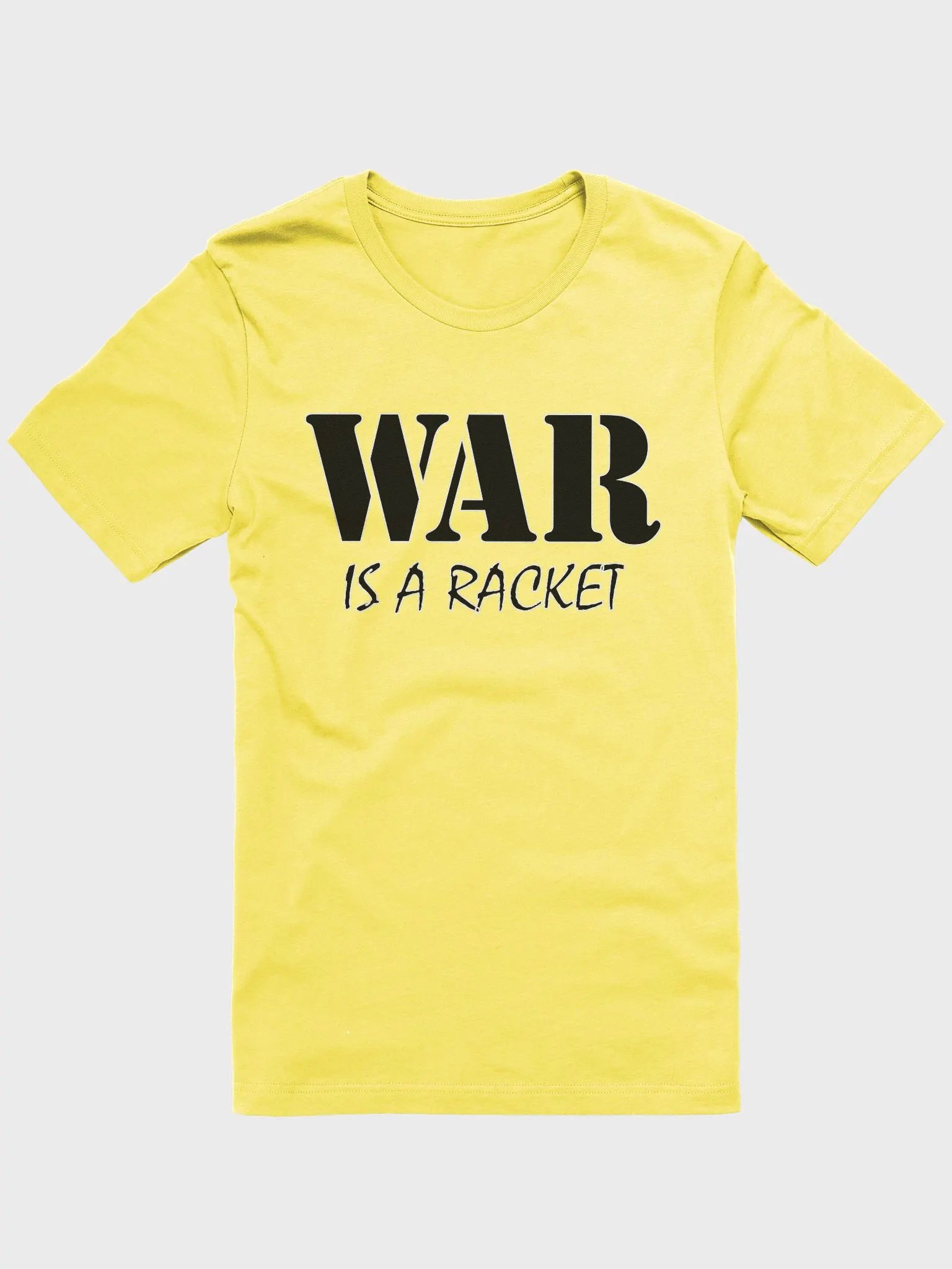 War Is A Racket - Bella+Canvas Supersoft T-Shirt product image (1)