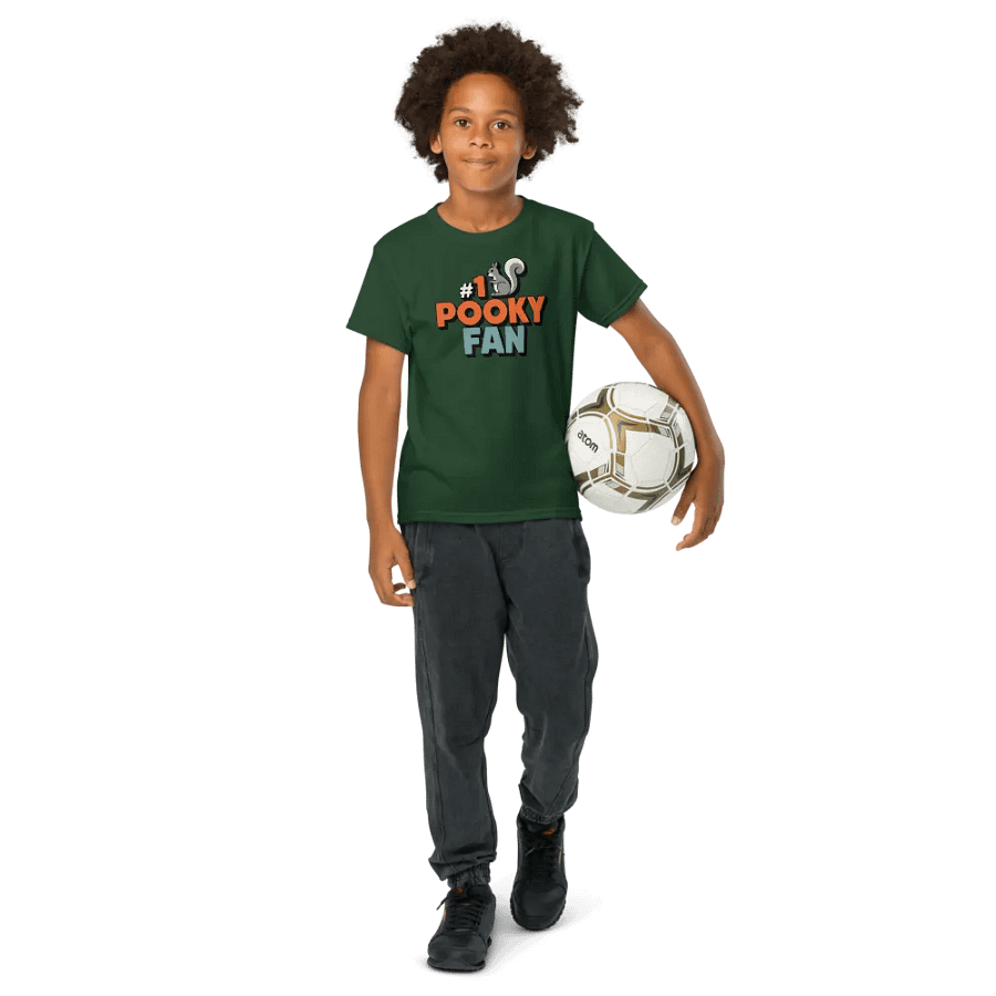 Pooky's #1 Fan Youth Sports Tee product image (8)