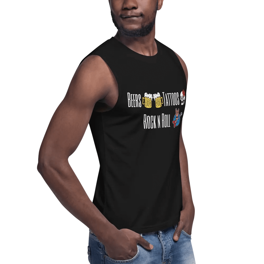 Rock and Roll Muscle Shirt product image (8)