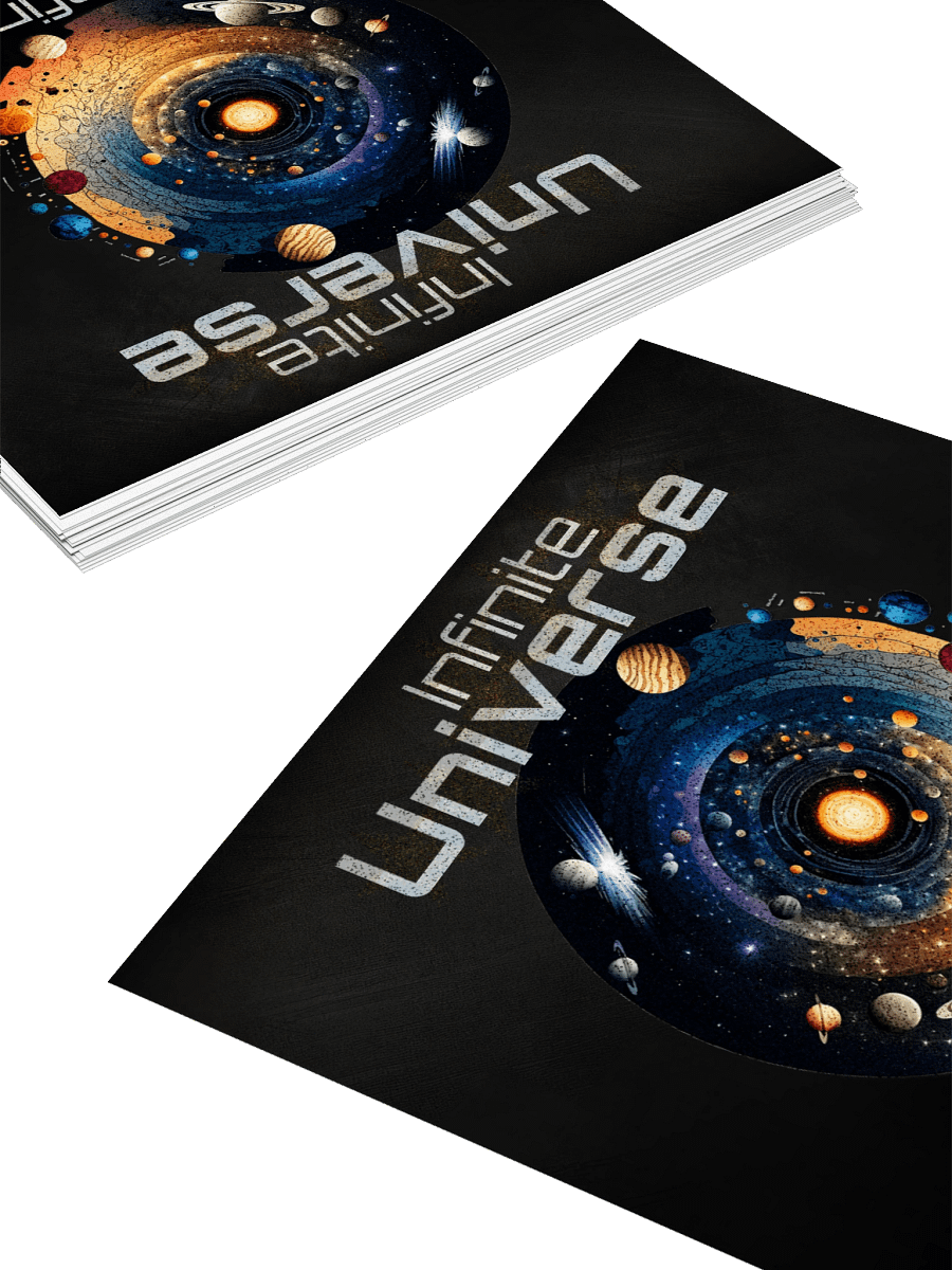 Cosmic Horizons Infinite Universe Infinite Dreams Sticker product image (4)