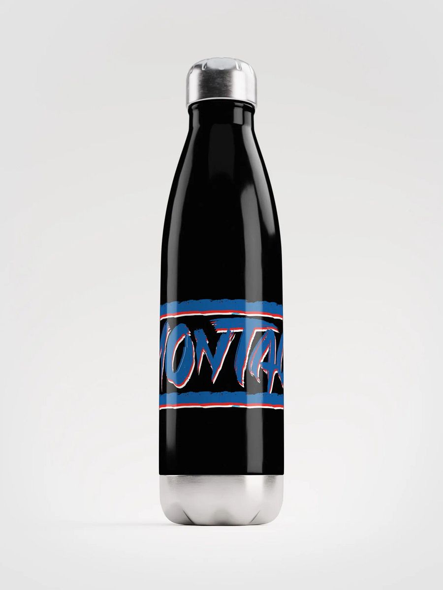 Montao Blue Logo Stainless Steel Water Bottle product image (1)