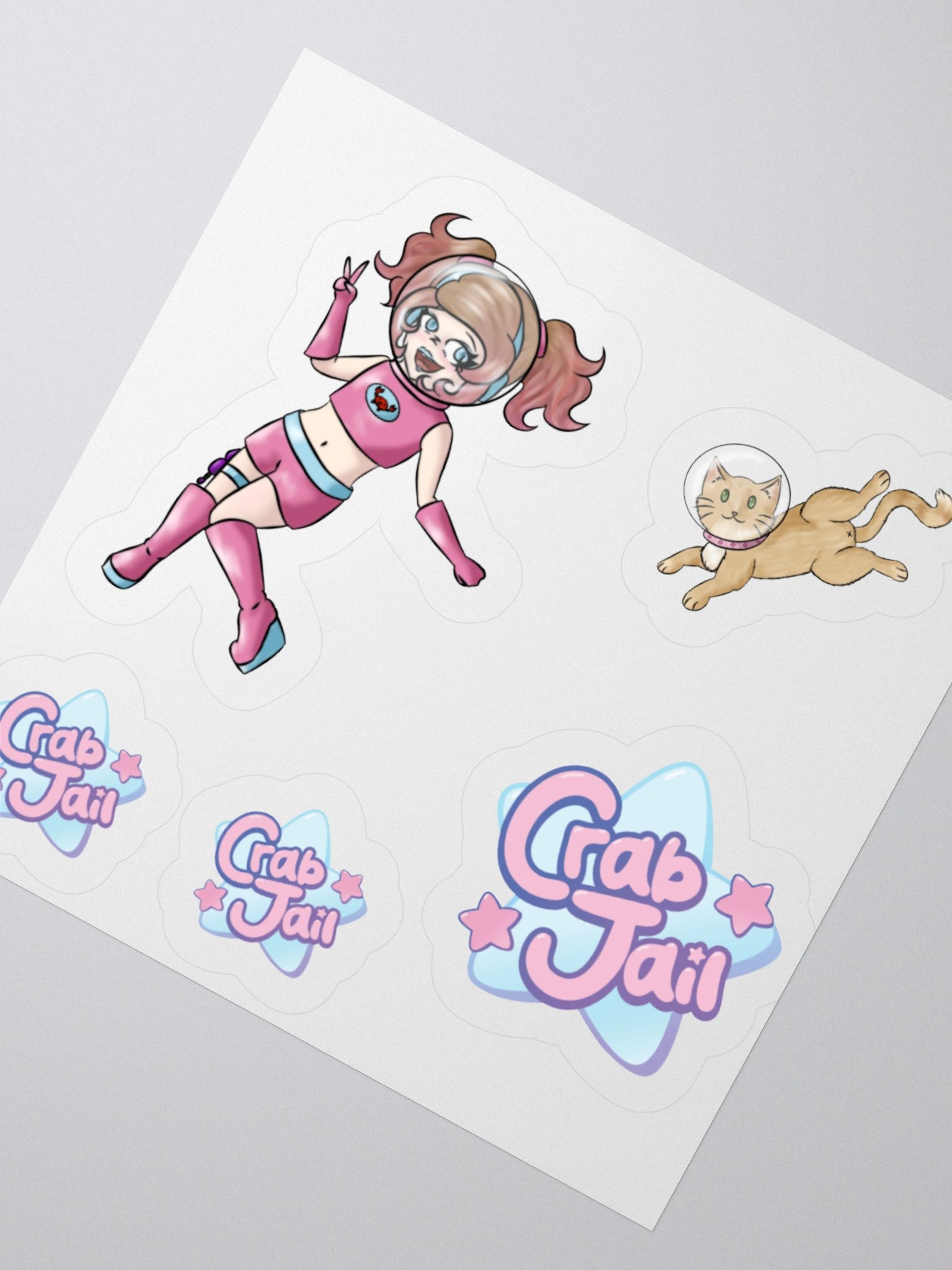 Crabjail In Space Stickers product image (4)