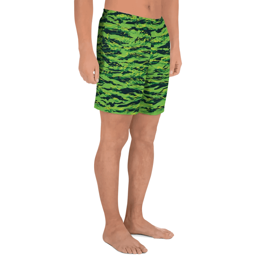 Green Camo Athletic Shorts product image (4)