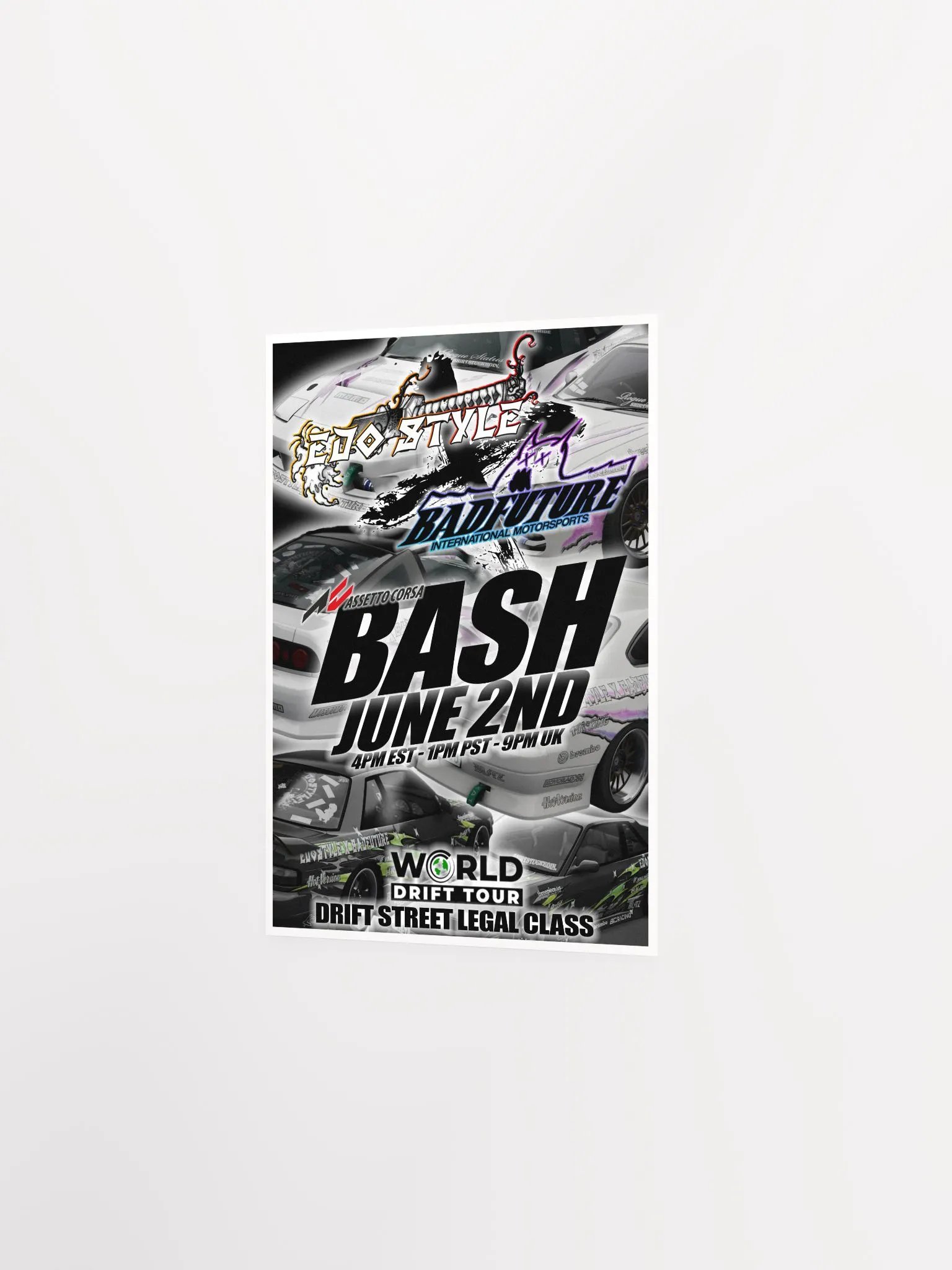 BF X EDO ASSETTO BASH POSTER product image (4)