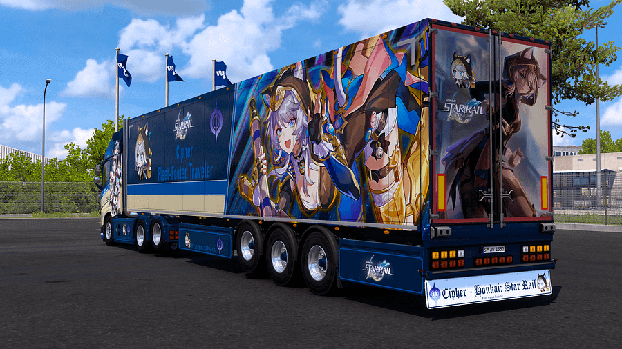 [ETS2] Cipher - Honkai: Star Rail [Combo Skin] product image (5)