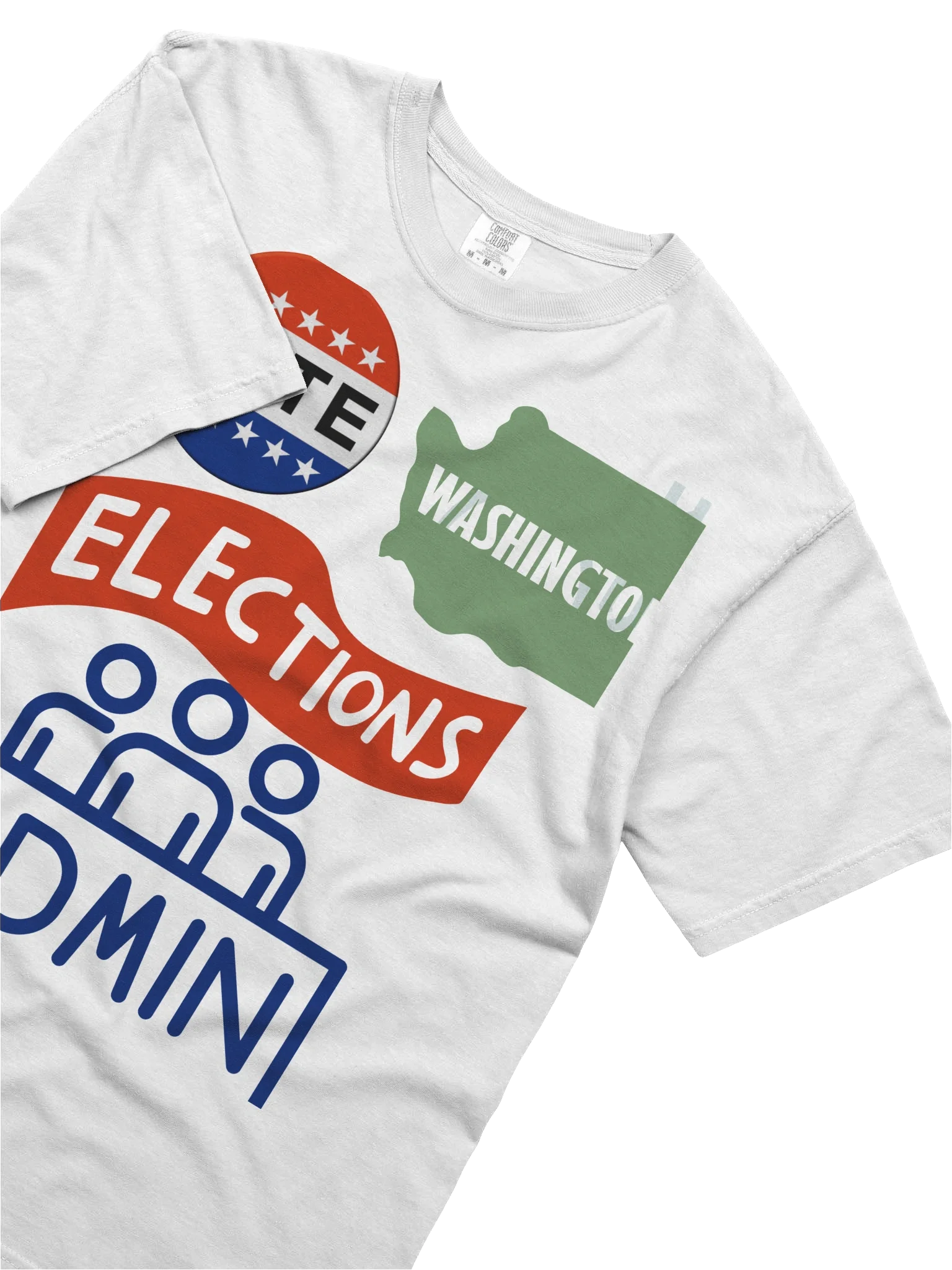 Washington Elections Team Graphic Voting Tee product image (5)