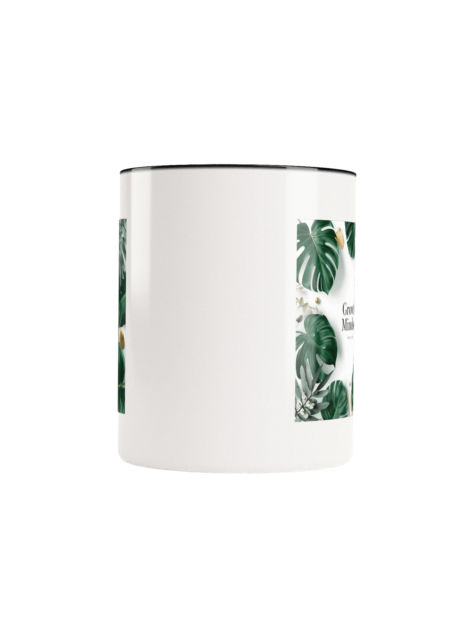 The Monstera Mindset Mug - Botanical Gold Foil Design product image (10)