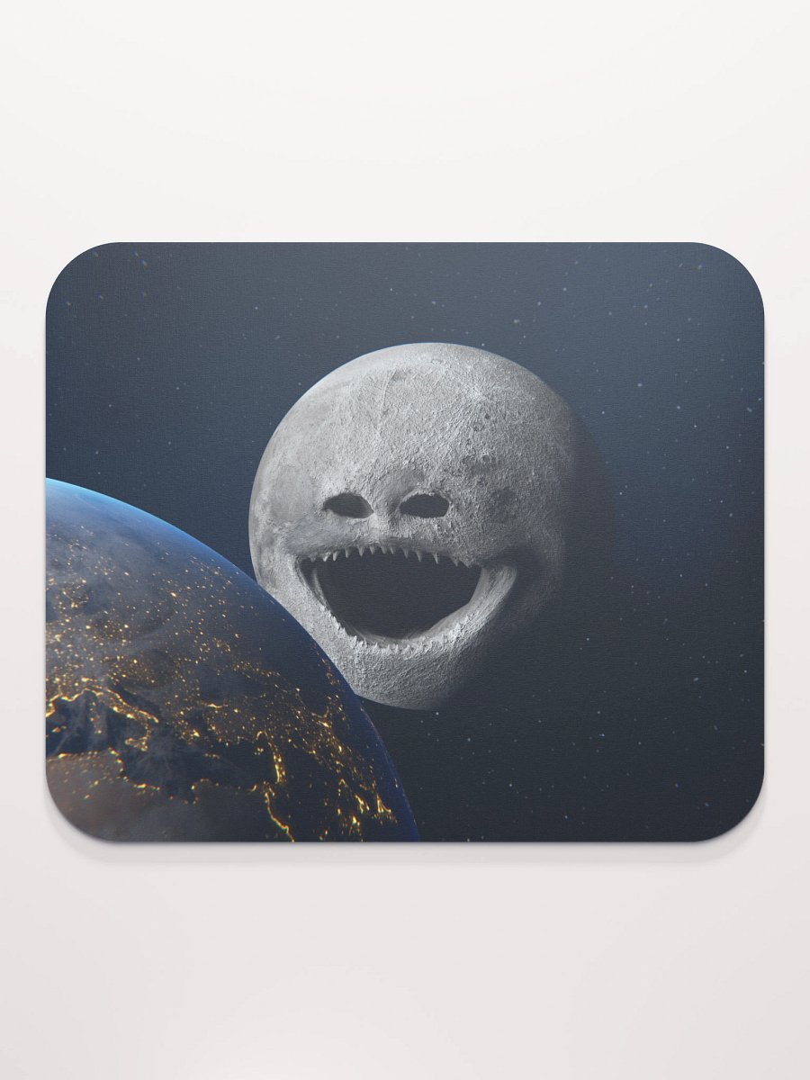 The Moon Woke Up Mousemat product image (2)