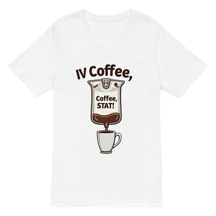 IV Coffee - Humorous Medical-themed T-shirt product image (2)