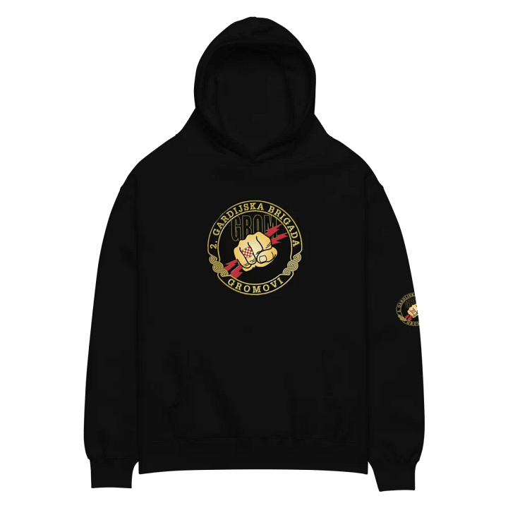 Gromovi Fist Lightning Bolt Oversized Hoodie product image (3)
