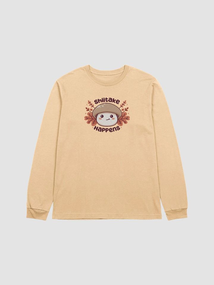 *Limited Time* Shiitake Happens Supersoft Long Sleeved T-Shirt (Light) product image (2)