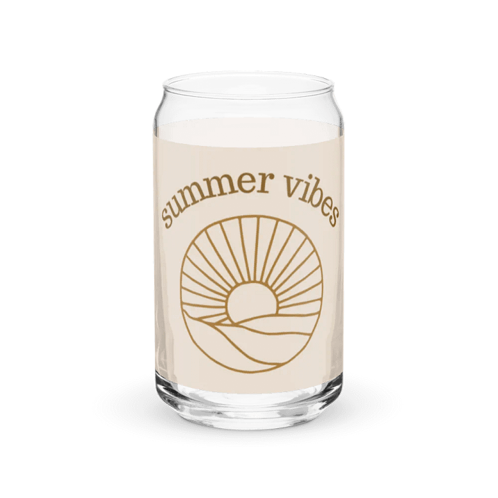 Verre en forme de canette summer vibes product image (2)