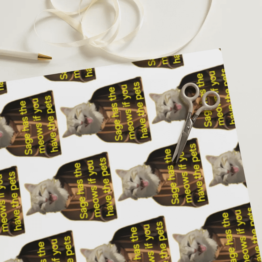 Sage Barter! Wrapping Paper product image (11)