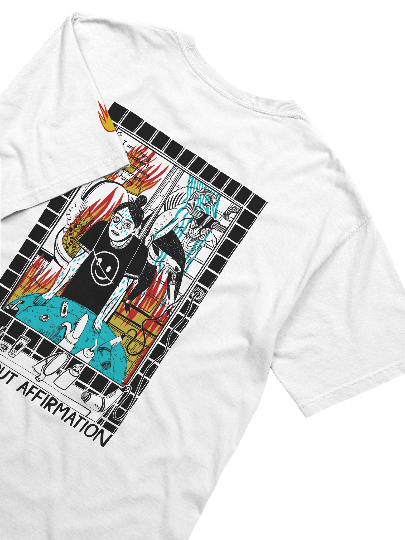 BURNOUT AFFIRAMATION t-shirt product image (4)