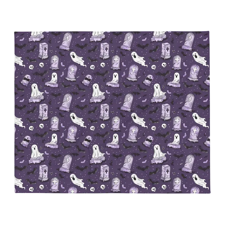 Ghosts And Bats Blanket product image (1)