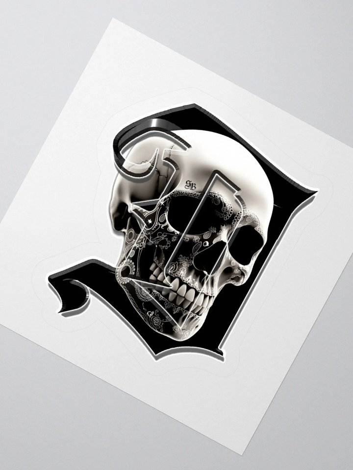 Detroit Skull Sticker product image (5)