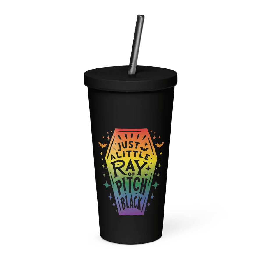 Little Ray Pride Flag Insulated Tumbler product image (1)