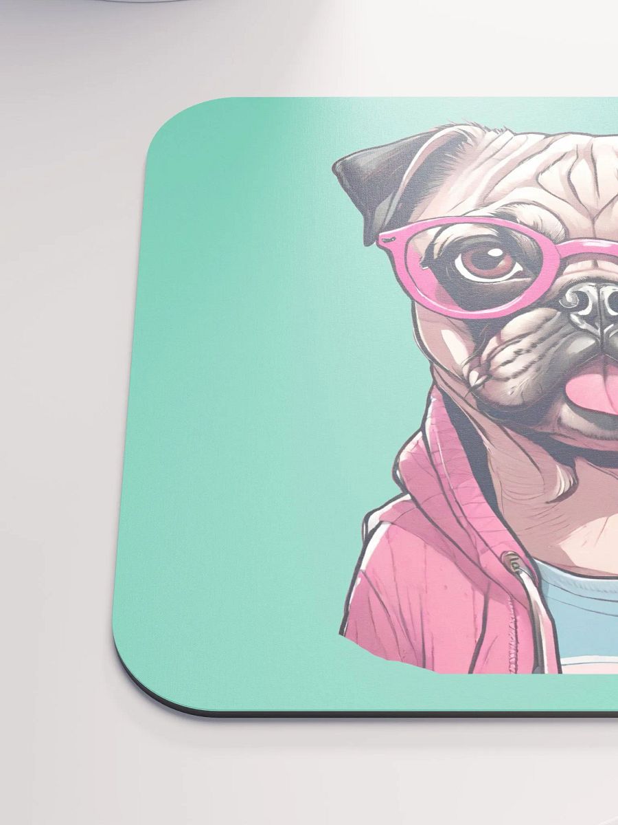 Geeky Pug Mouse Pad product image (7)