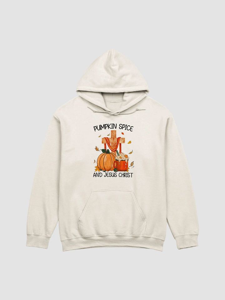 Pumpkin Spice and Jesus Christ Hoodie product image (2)