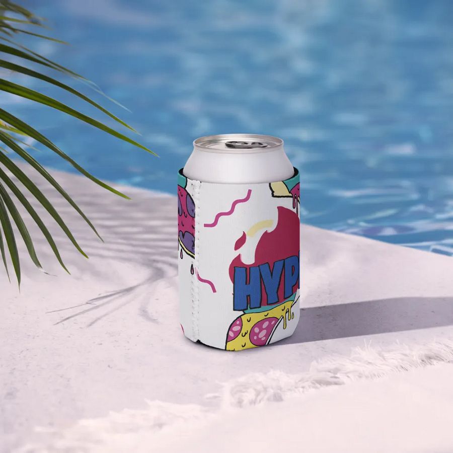 Pixel Pizza Coozie Can Cooler product image (7)