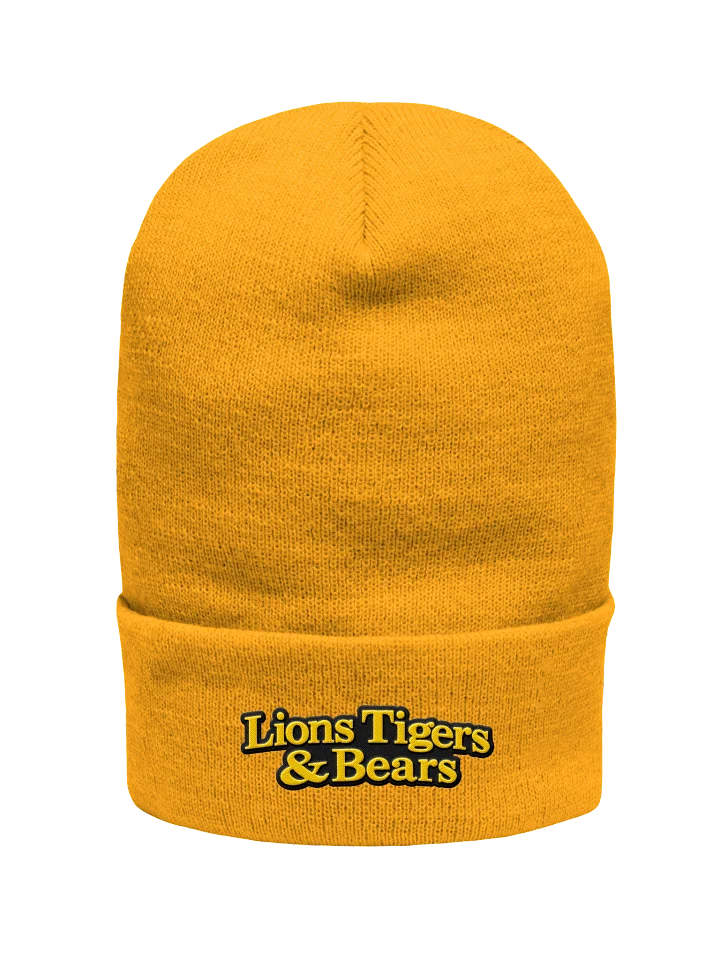 Lions Tigers & Bears Beanie product image (1)