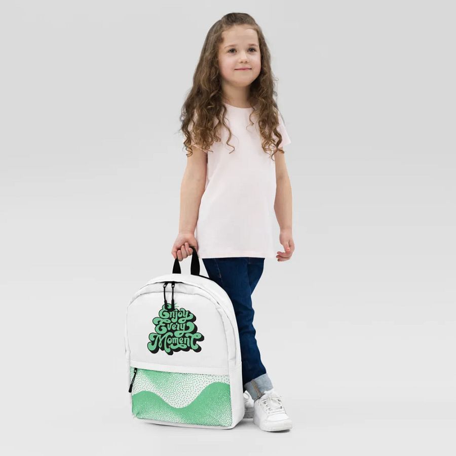 Enjoy Every Moment All-Over Print Backpack product image (8)
