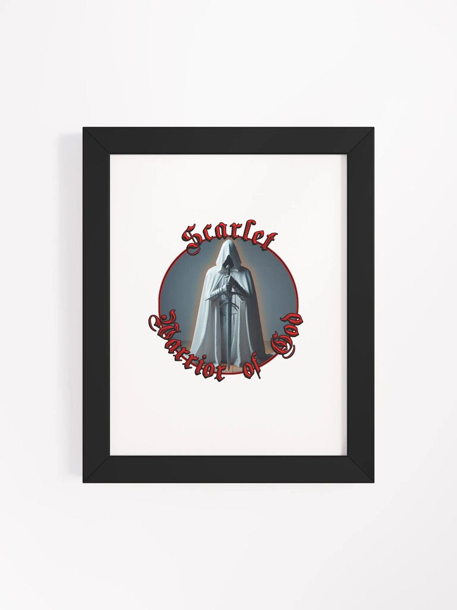 scarlets framed poster product image (10)