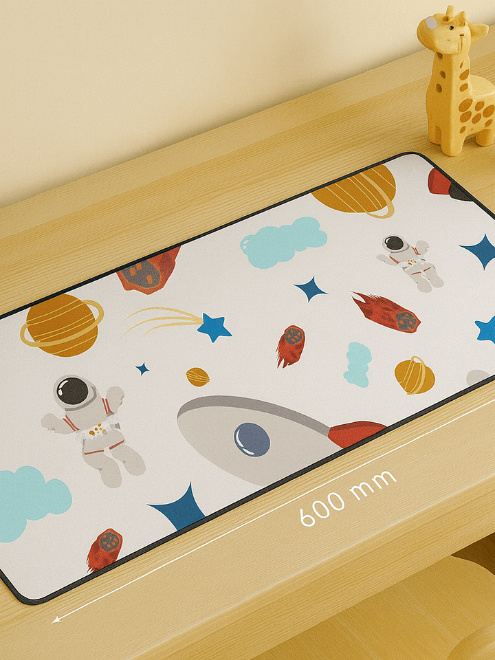 RocketDreams White - Mouse Pad Extra Large - 33” x 15” product image (1)