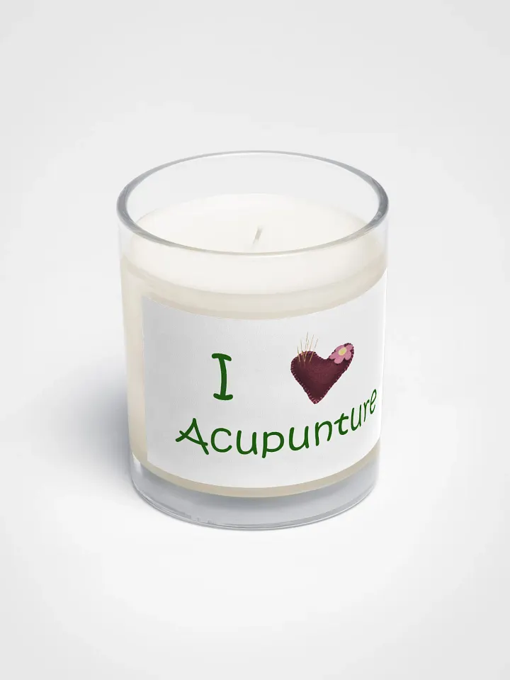 I heart Acupuncture Candle product image (2)