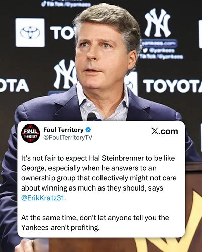 Don’t let anyone tell you the Yankees aren’t profiting.