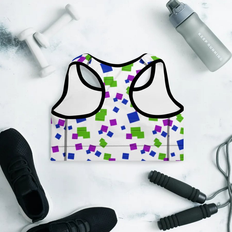 glitch sports bra with pads product image (9)