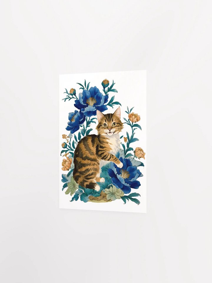 Whiskers Among Flowers Poster product image (13)