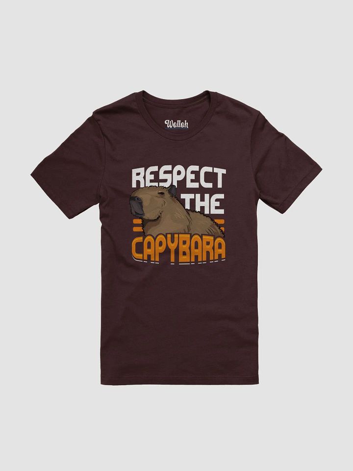 Respect the Capybara T-Shirt – Perfect for Animal Lovers and Trendy Styles product image (1)