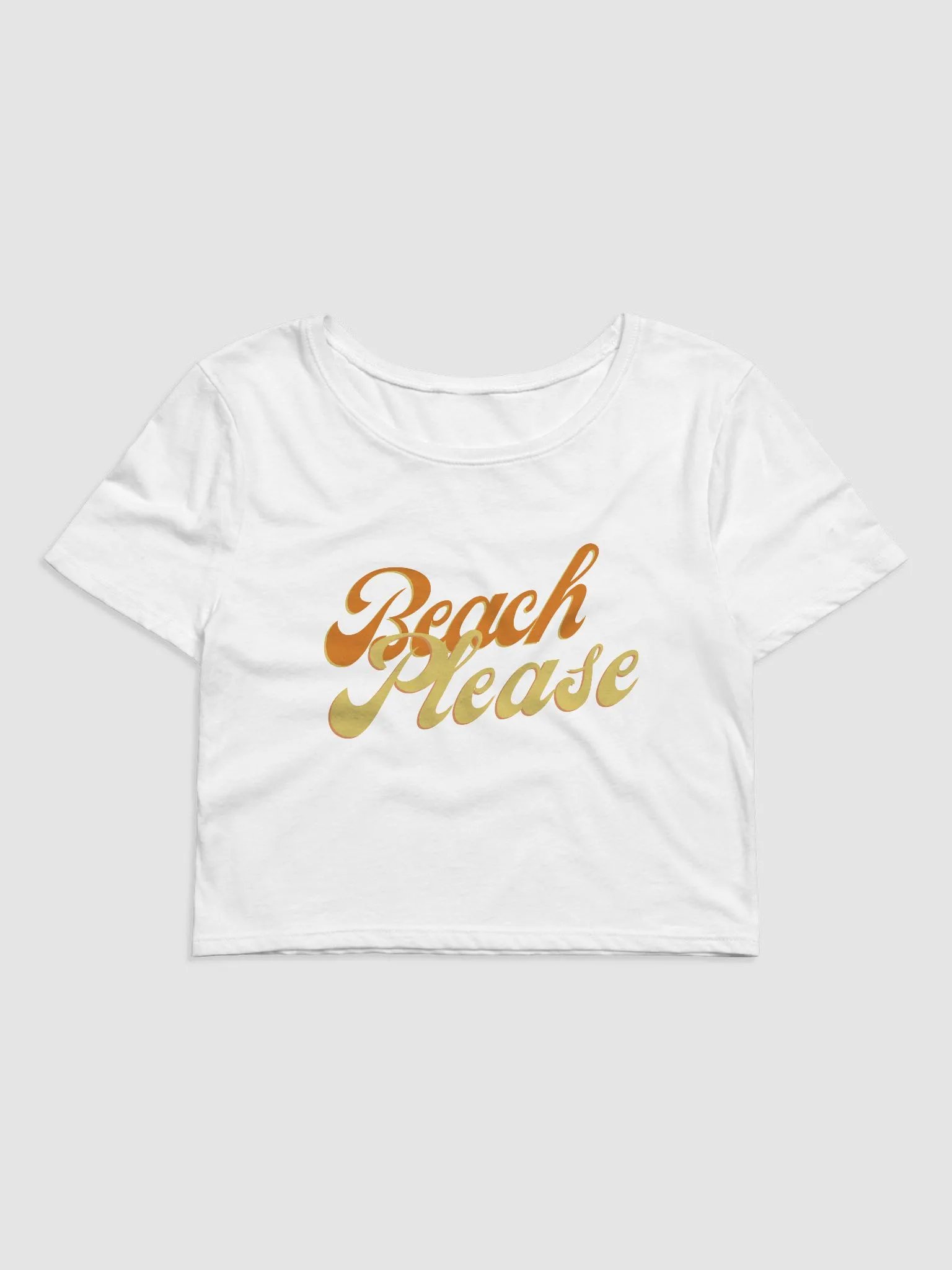 Beach Please Baby Tee product image (7)