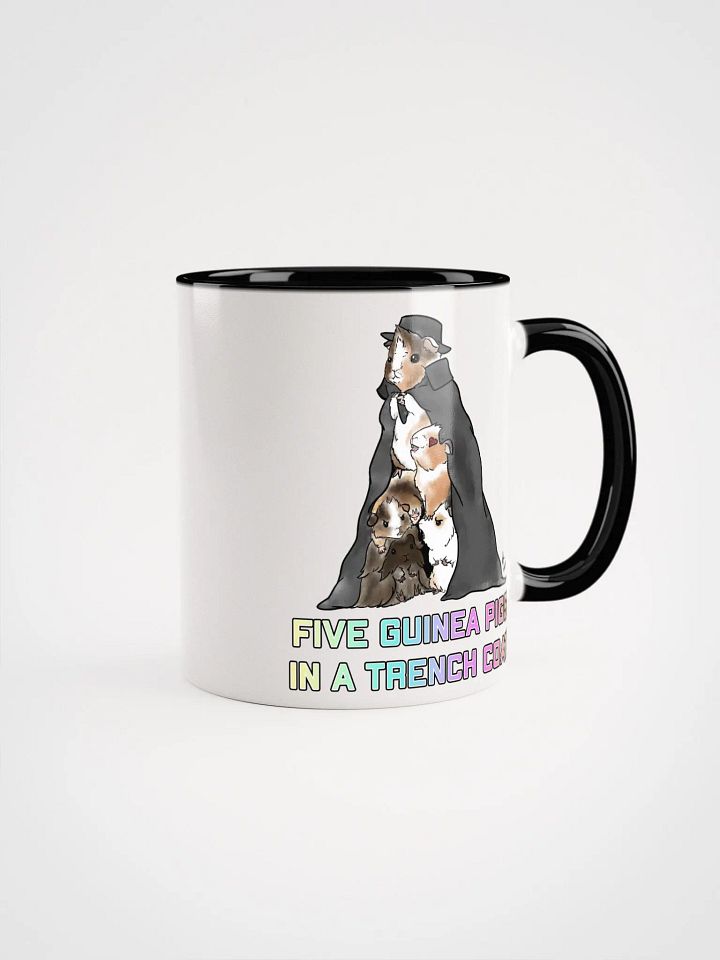 Five Guinea Pigs in a Trench Coat Mug product image (2)