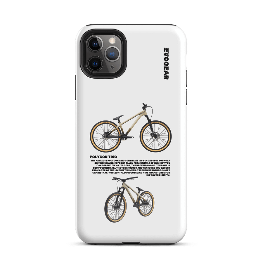 White Polygon Trid iPhone Case product image (51)