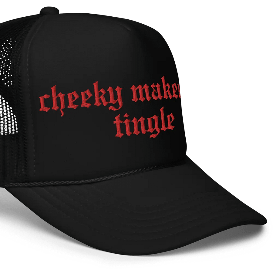 tingle embroidered trucker hat product image (7)