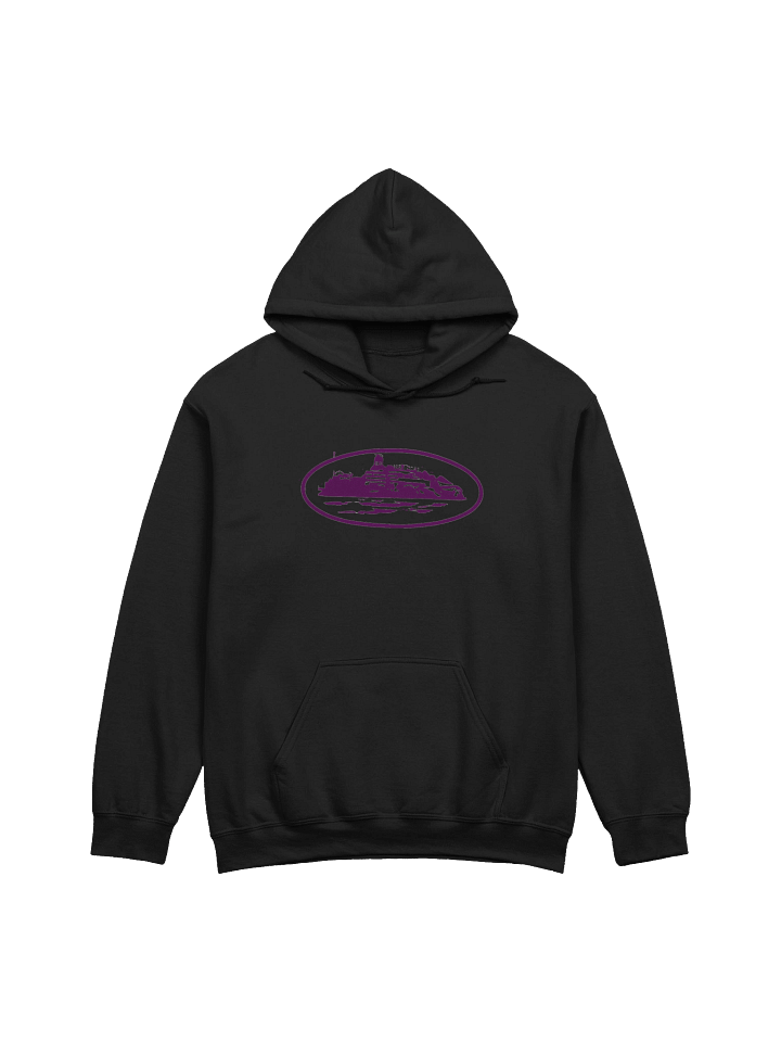 Corteiz Alcatraz Hoodie Black/Purple product image (1)