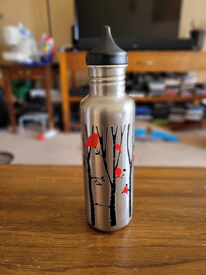Mother Bird Recycled Water Bottle product image (1)
