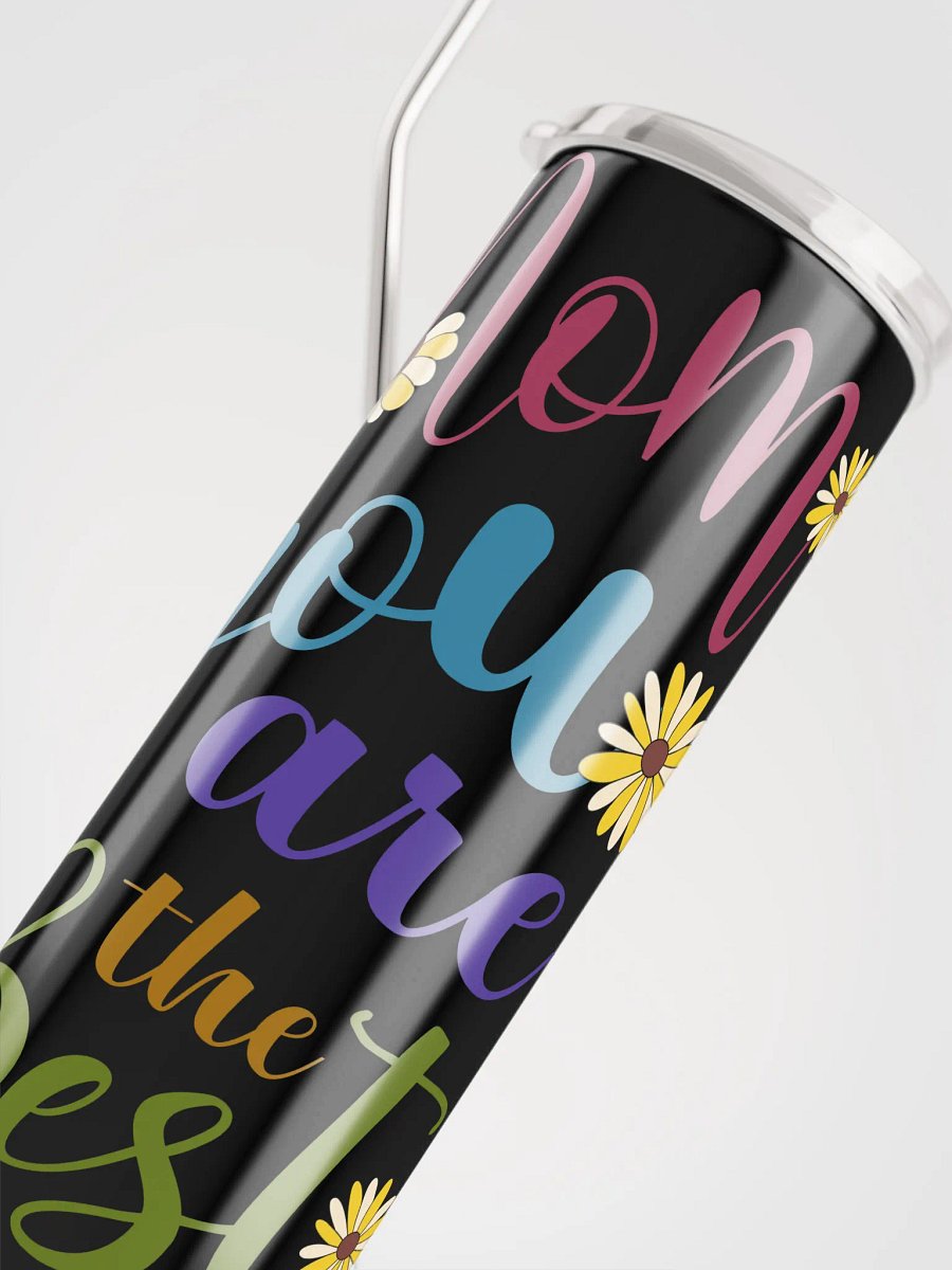 Floral Mom You are the Best Stainless Steel Tumbler product image (4)