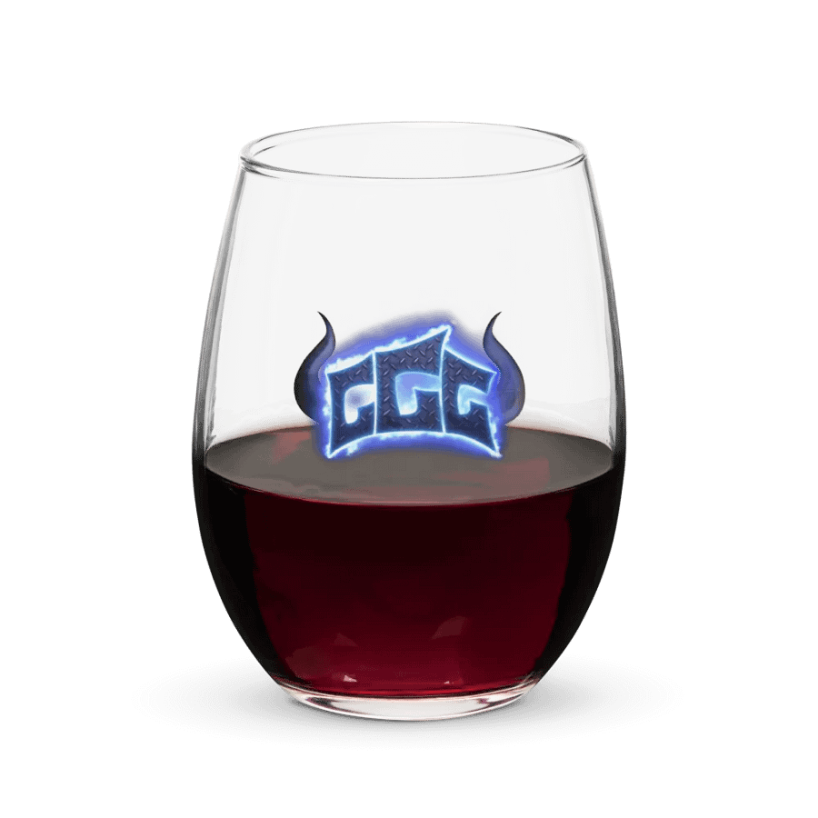 GGG Fire Logo Wine Glass product image (5)