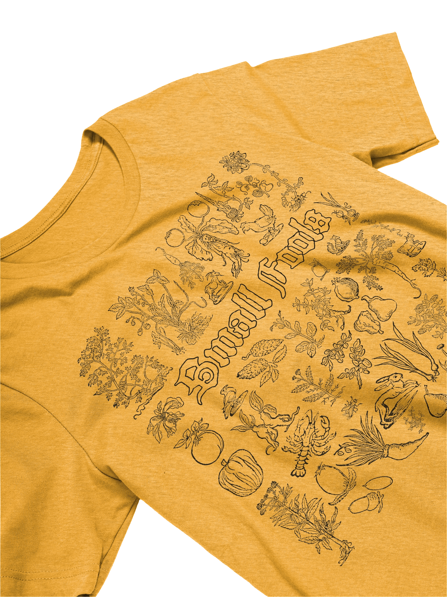 16th-Century Veggie Shirt (Black Print) product image (63)