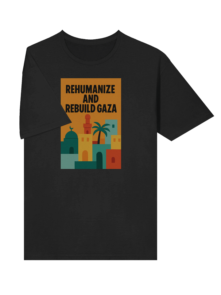 Rehumanize Gaza Skyline Tee product image (1)